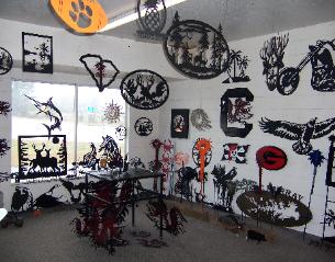 Plasma Designs shop entrance.