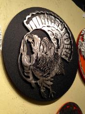 Metal Trukey art, Turkey designs, NWTF 