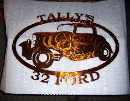 Metal art designs by plamsa designs.